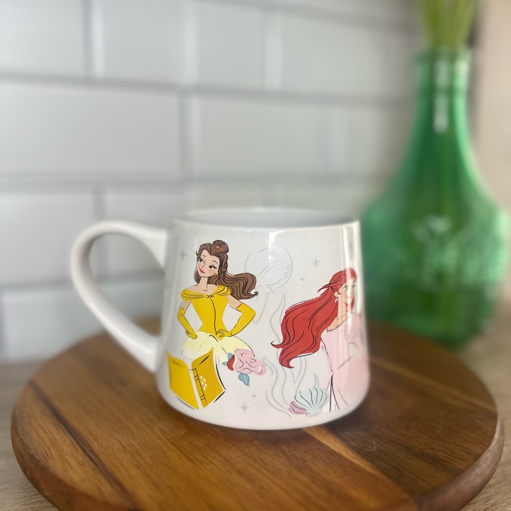 Disney Princess Mug with Belle and Ariel